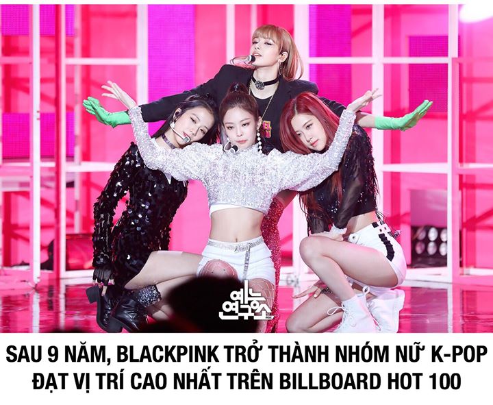 Thành tích ấn tượng mà đàn chị Wonder Girls xác lập hồi năm 2009 khi “Nobody” phiên bản tiếng Anh debut ở No.76 nay đã được tái hiện và vượt qua bởi BLACKPINK với “DDu-Du DDu-Du” - ca khúc tiếng Hàn vừa tiến vào Hot 100 ở No.55 cùng 12.4 triệu lượt stream