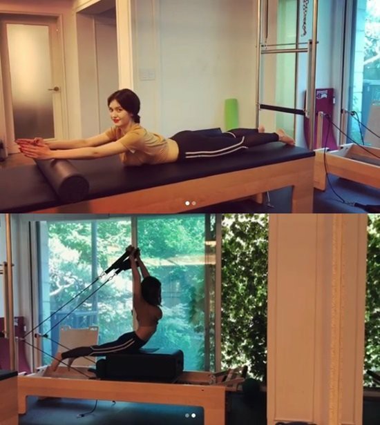 Bài báo: Jun Somi "thân hình chữ S hoàn hảo" nhờ tập pilates