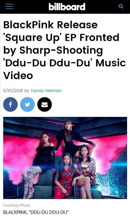 Bài báo: Billboard Mỹ “Màn trở lại của Black Pink là khởi đầu của một cuộc cách mạng”... huyền thoại mới trong lịch sử nhóm nữ