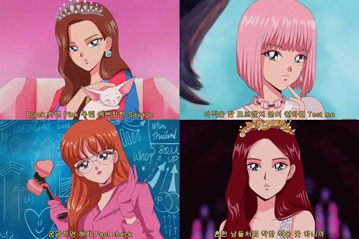 Pann: Black Pink phiên bản anime những năm 90  