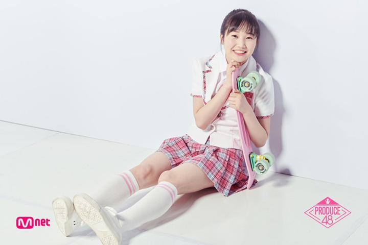 Instiz: Biểu cảm trên sân khấu của Produce 48 Yamada Noe  