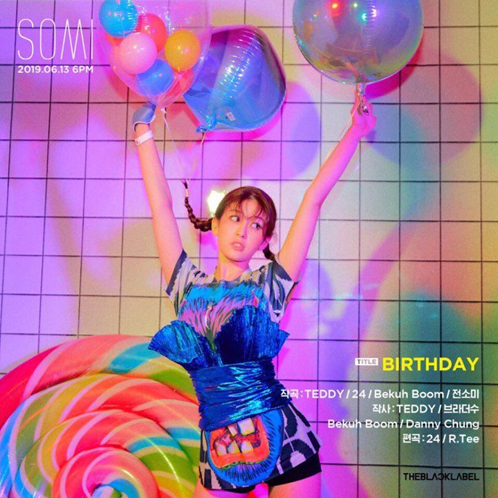 “BIRTHDAY” là ca khúc chủ đề debut của JEON SOMI