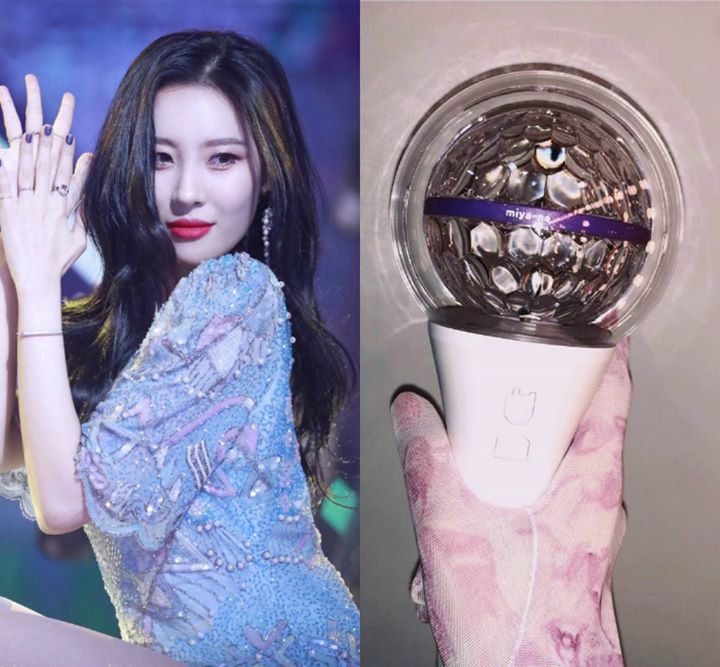 Instiz: Lightstick chính thức cực kỳ sành điệu của Sunmi