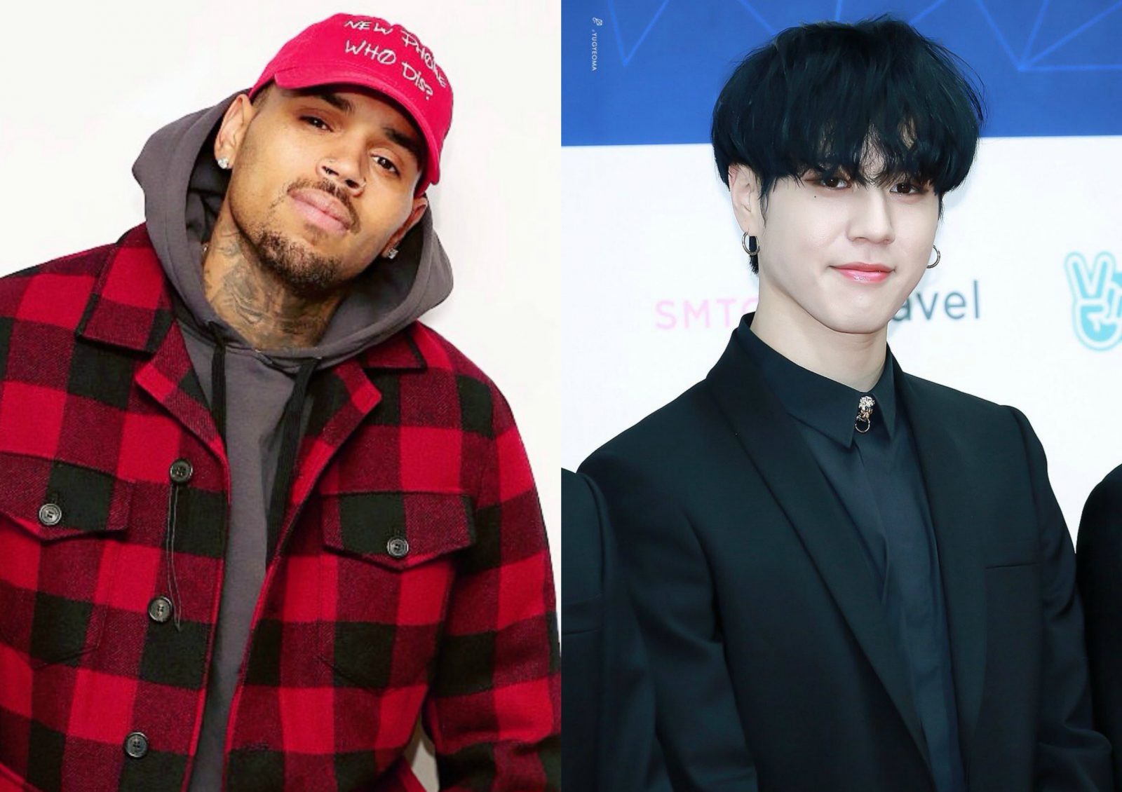 Chris Brown theo dõi Yugyeom của GOT7 trên Instagram