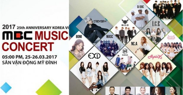 Concert của các Idol Hàn tại Việt Nam sẽ diễn diễn ra trong 2 ngày