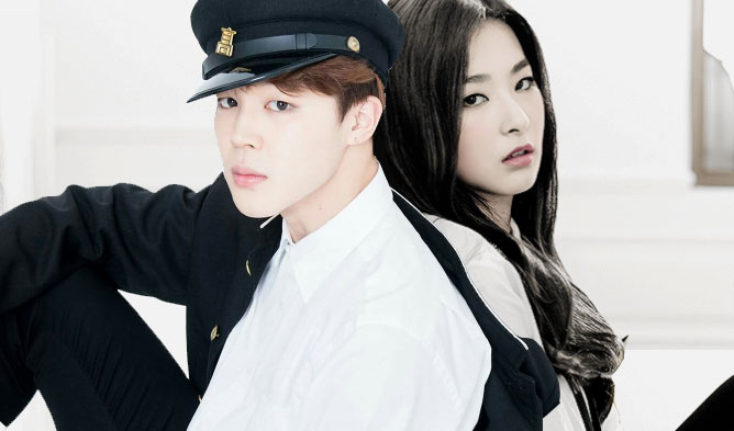 Mối quan hệ giữa Jimin (BTS) và Seulgi (Red Velvet)