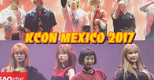 KCON mãn nhãn fan Mexico với sự góp mặt của BTS, EXID