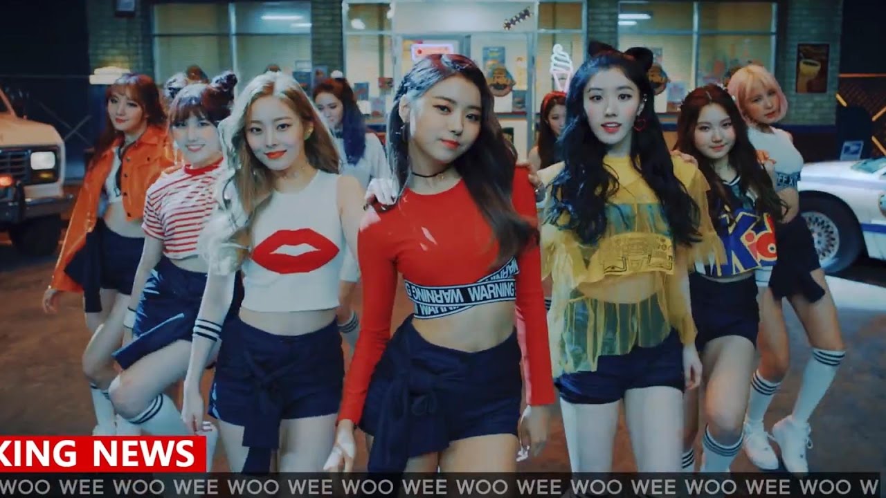 PRISTIN nói ‘Wee Woo’ trong MV trở lại đầy mạnh mẽ!