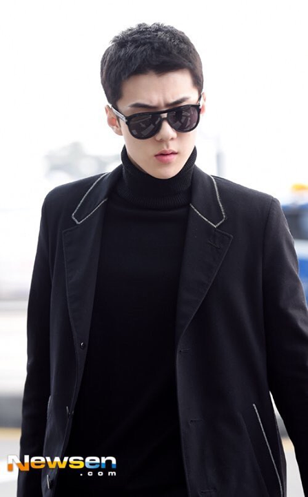 [NEWSPIC] 170305 #EXO Sehun at ICN Airport 