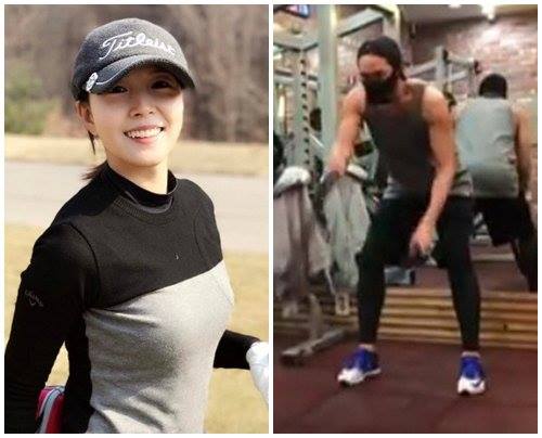 Bài báo: BoA 'golf', Joo Won 'tập thể hình'... cặp đôi khỏe khoắn đến cuối tuần cũng vẫn vận động 