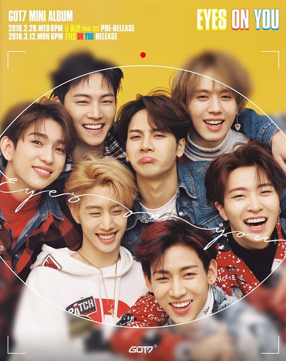 GOT7 nhá hàng bộ ảnh teaser cho mini album “EYES ON YOU” và ca khúc chủ đề “LOOK” vào ngày 12/03 