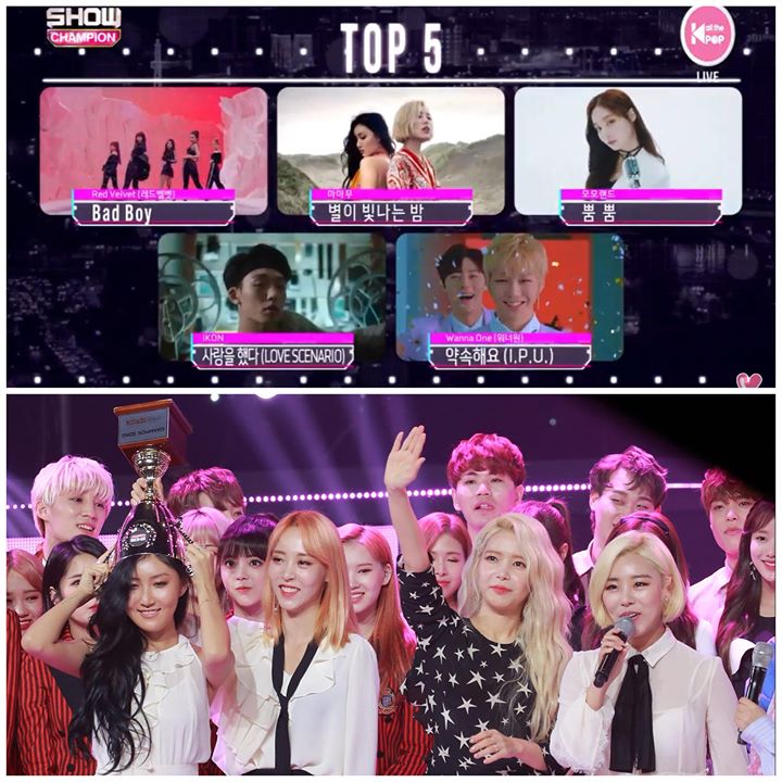 C&uacute;p Show Champion tuần n&agrave;y thuộc về MAMAMOO