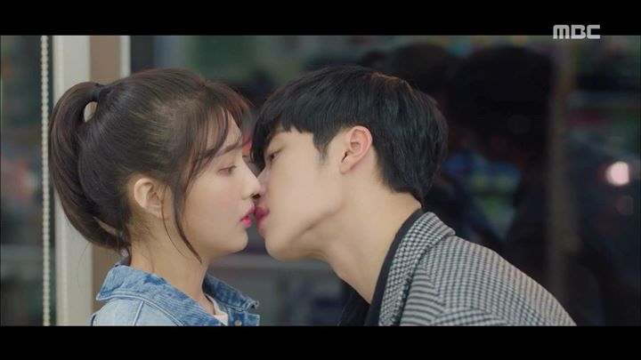 Kiss scene của Joy và Woo Do Hwan trong drama MBC “The Great Seducer” (Kẻ Quyến Rũ Đại Tài)