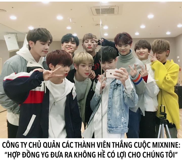 Đại diện một c&ocirc;ng ty cho hay, &ldquo;N&oacute;i cho c&ugrave;ng th&igrave; c&ocirc;ng ty quản l&yacute; ban đầu của c&aacute;c th&agrave;nh vi&ecirc;n chẳng được lợi lộc g&igrave; cả.&rdquo; Người n&agrave;y c&ograve;n lập luận th&ecirc;m rằng d&ugrave; c&oacute; được YG chống lưng để debut, cũng kh&ocirc;ng c&oacute; g&igrave; để đảm bảo rằng nh&oacute;m sẽ c&oacute; th&agrave;nh tựu đ&aacute;ng kể.