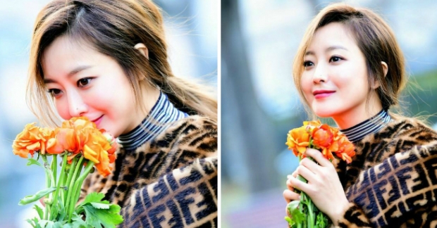 Nhan sắc tuổi 40 mặn m&agrave; của Kim Hee Sun