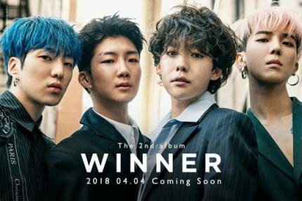 Naver: Hôm nay (ngày 23), WINNER vừa tung poster cho màn comeback vào ngày 4/4