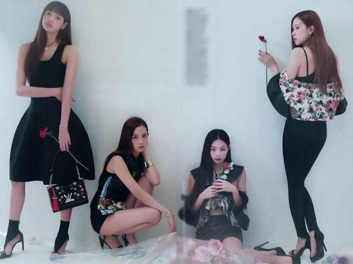 Pann: Khí chất của Black Pink trong họa báo Louis Vuitton