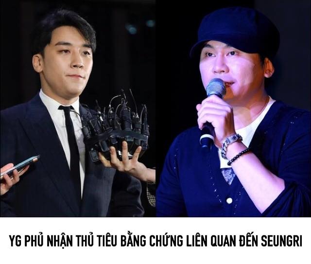 Chủ tịch Yang Hyun Suk chia sẻ loạt ảnh lên Instagram cá nhân với caption: “Tôi hy vọng điều này sẽ giúp sửa chữa thông tin sai lệch.” Dưới bức ảnh chụp màn hình các bài báo nghi ngờ YG Entertainment đã thuê dịch vụ hủy tài liệu để thủ tiêu các bằng chứng