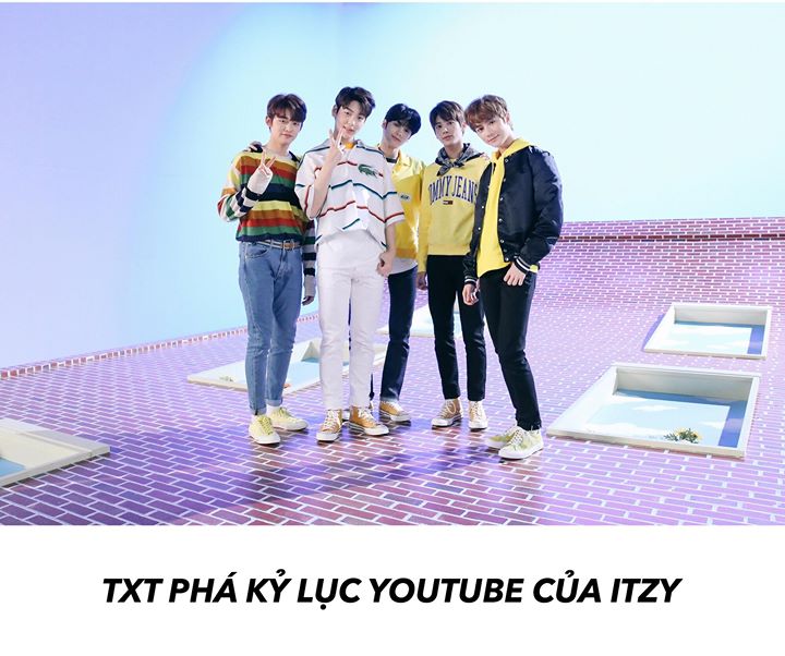 “CROWN” của tân binh TXT đã có hơn 14.4 triệu views sau 24h phát hành. Vượt “DALLA DALLA” của ITZY (13.9 triệu views) trở thành nhóm nhạc K-Pop sở hữu MV debut được xem nhiều nhất trong 24h đầu.