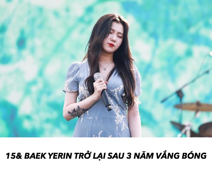 JYP xác nhận Baek Yerin sẽ trở lại trong tháng 3 này