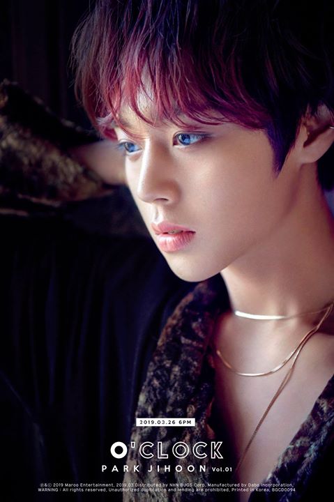 PARK JIHOON nhá hàng bức ảnh concept đầu tiên cho mini album [O’ Clock] phát hành ngày 26/03