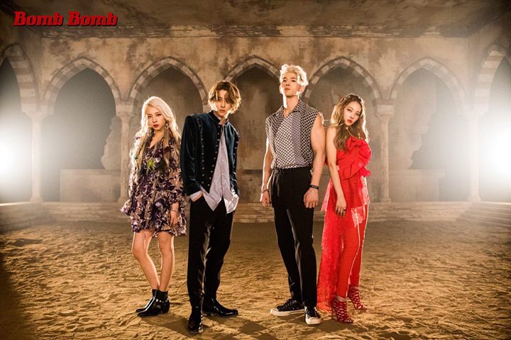 KARD tung bộ ảnh cho digital single “BOMB BOMB”