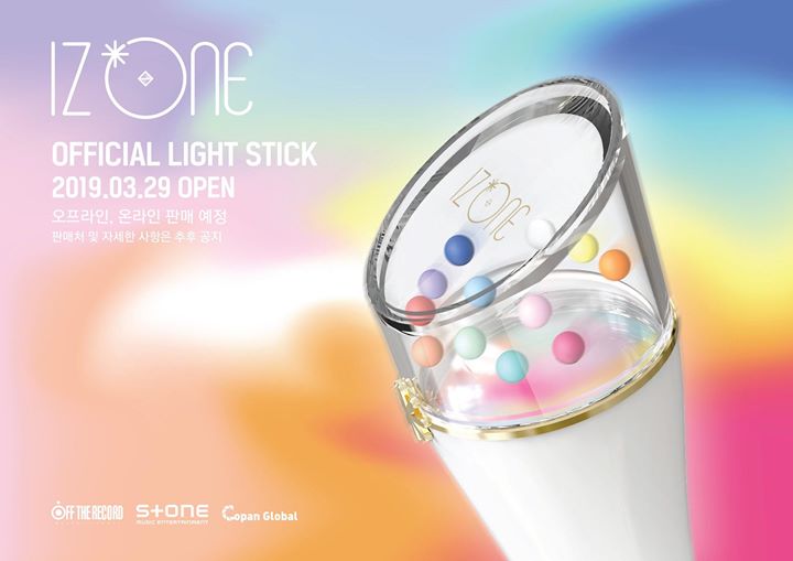 IZ*ONE hé lộ thiết kế của lightstick chính thức