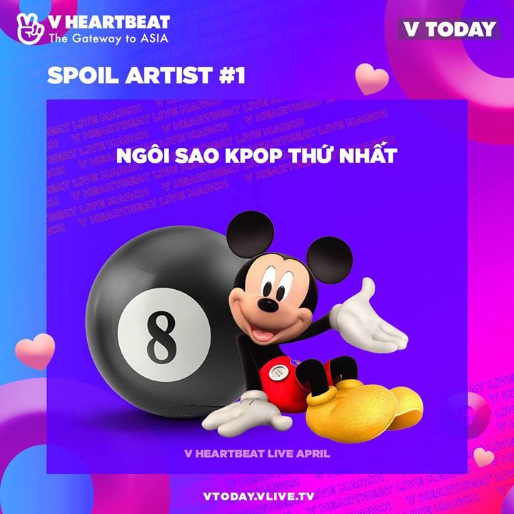 Chưa hết tháng 3 nhưng đã có hint về ngôi sao K-Pop tháng 4 về diễn show V HEARTBEAT LIVE ở Việt Nam