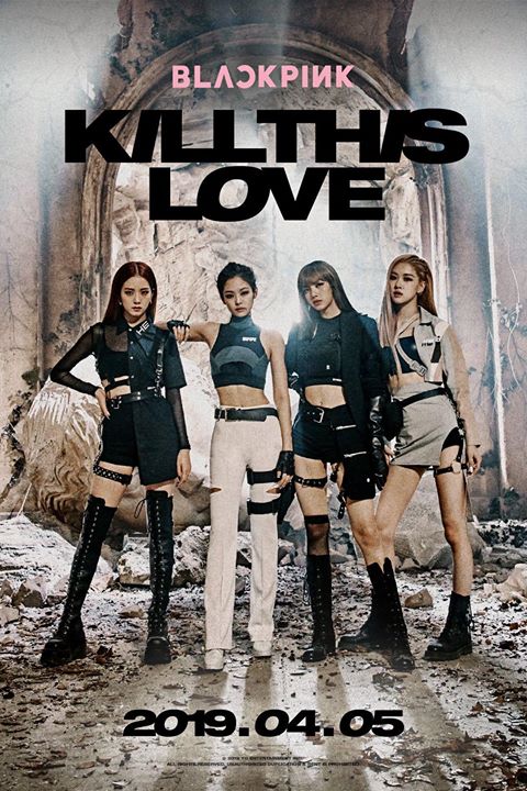 BLACKPINK tung poster nhóm của “KILL THIS LOVE”