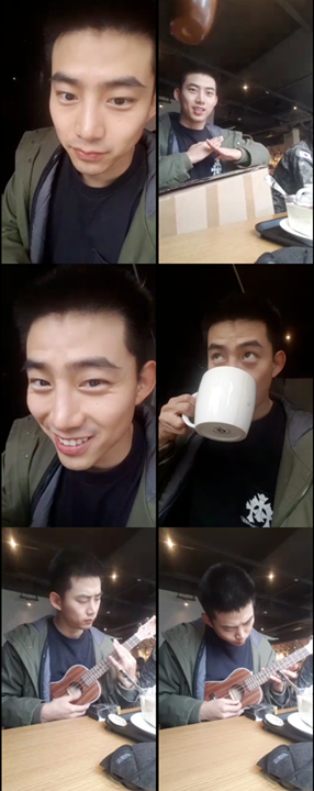 Bài báo: Ok Taecyeon, kỳ nghỉ của quân nhân gương mẫu sẽ xuất ngũ vào tháng Năm... "Đàn ukelele, món quà của Wooyoung"