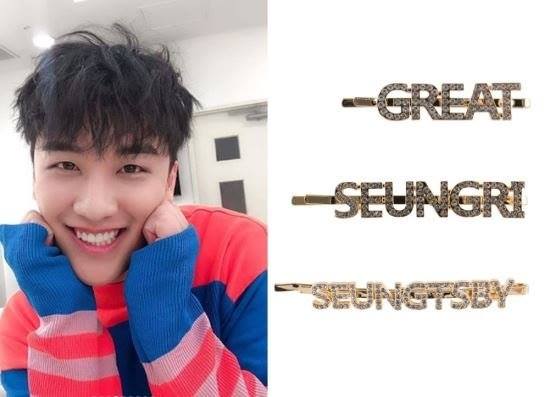 Bài báo: "Phong cách lấp lánh của Seungtsby" Web bán hàng của YG vẫn đăng bán goods của Seungri