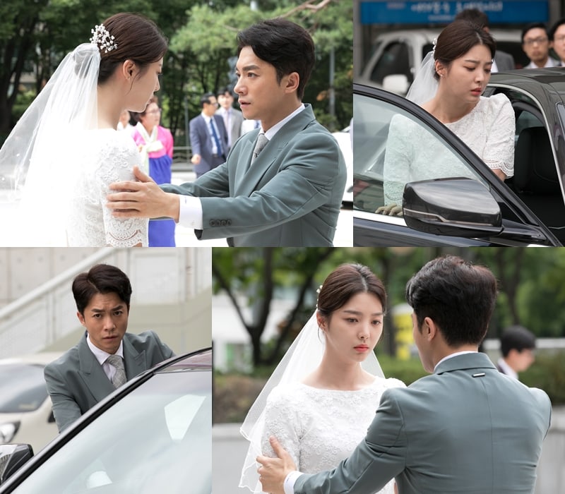 Kim Young Min trấn an cô dâu bị sốc Uhm Hyun Kyung trong "Hide And Seek"