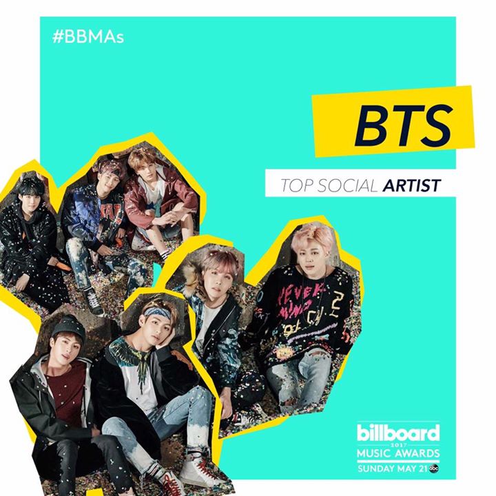 BTS xác nhận tham dự Lễ trao giải Billboard Music Awards 2017 diễn ra vào ngày 21/5 tại Las Vegas, Mỹ. 