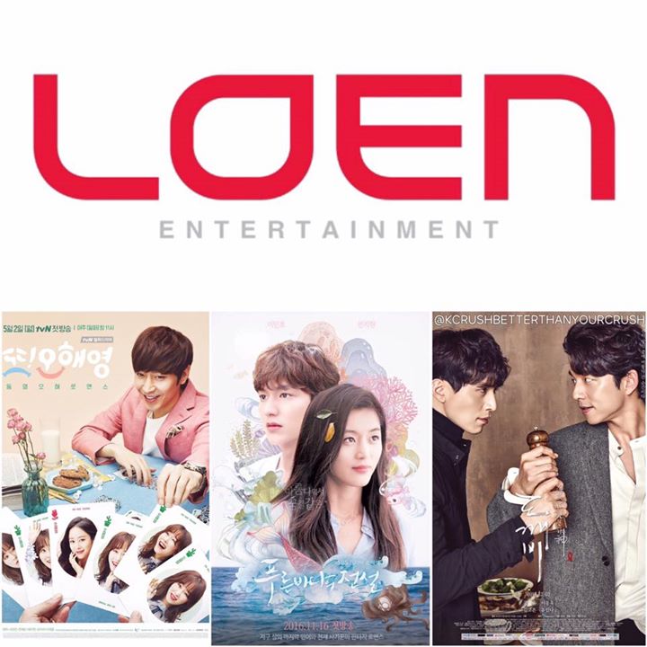Loen Entertainment th&agrave;nh lập c&ocirc;ng ty sản xuất drama mới c&ugrave;ng Studio Dragon 