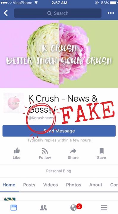 ❌❌CẢNH BÁO PAGE FAKE ‼️