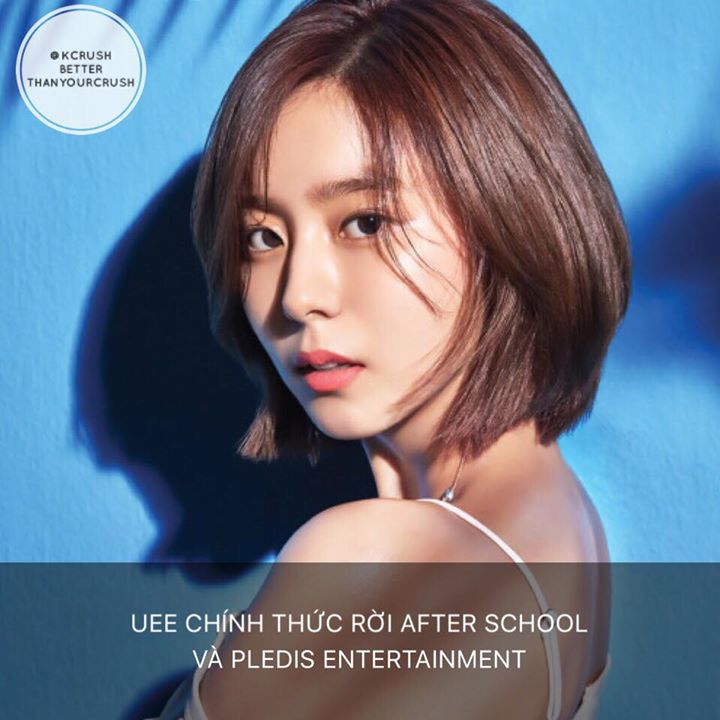 Ng&agrave;y 31/5 UEE đăng l&aacute; thư tay l&ecirc;n fancafe ch&iacute;nh thức: "Dường như mới h&ocirc;m qua t&ocirc;i vừa debut c&ugrave;ng After School, vậy m&agrave; ngoảnh lại đ&atilde; 8 năm rồi. C&aacute;c th&agrave;nh vi&ecirc;n từ học sinh trung học, rồi th&agrave;nh sinh vi&ecirc;n đại học. Ngay cả c&ocirc;ng việc của t&ocirc;i cũng đ&atilde; thay đổi th&agrave;