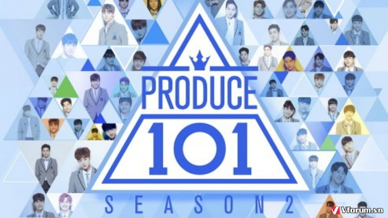 "Produce 101 Season 2" xếp hạng 1 trên bảng xếp hạng chỉ số CPI trong suốt 4 tuần liên tiếp