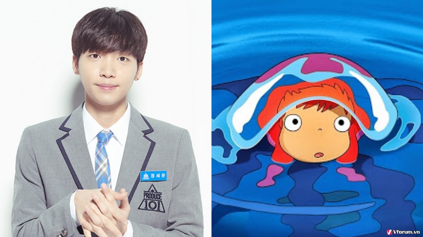 người hâm mộ của "Produce 101 Season 2" tìm ra nhân vật hoạt hình giống thực tập sinh Jung Se Won