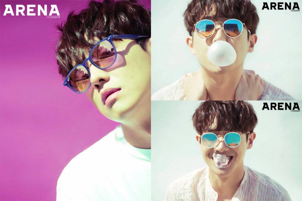 Lee Joon cá tính trên ‘Arena Homme+’