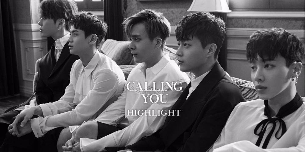 Highlight cực kì đẹp trai trong bức ảnh đen trắng cho mini album tái bản đầu tiên mang tên “Calling you”