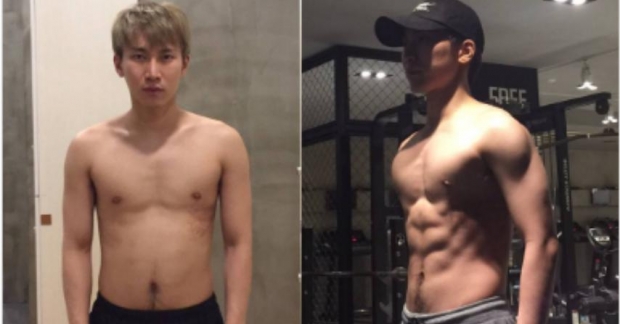 Eunkwang (BTOB) khoe body chuẩn 6 múi