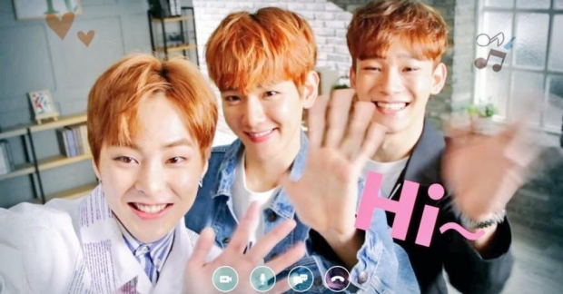 Sự thật đằng sau clip selfie của EXO-CBX