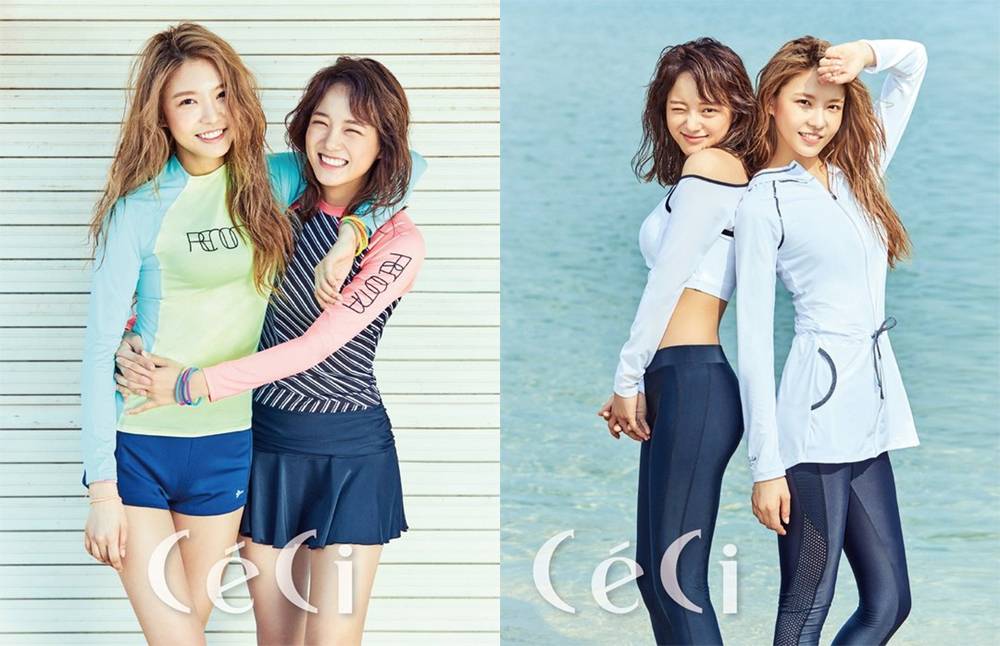 Kim Se Jung và Nayoung của Gugudan sẵn sàng đi biển cùng ‘CeCi’