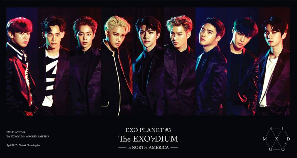 EXO là nhóm nhạc K-pop duy nhất đứng top trong bảng xếp hãng Billboard Boxscore