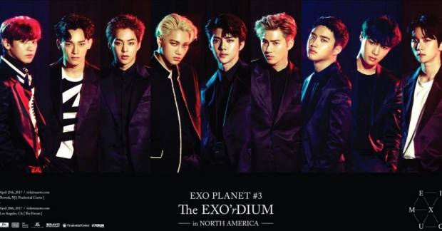 EXO là nhóm nhạc Kpop duy nhất lọt BXH Billboard Current Boxscore