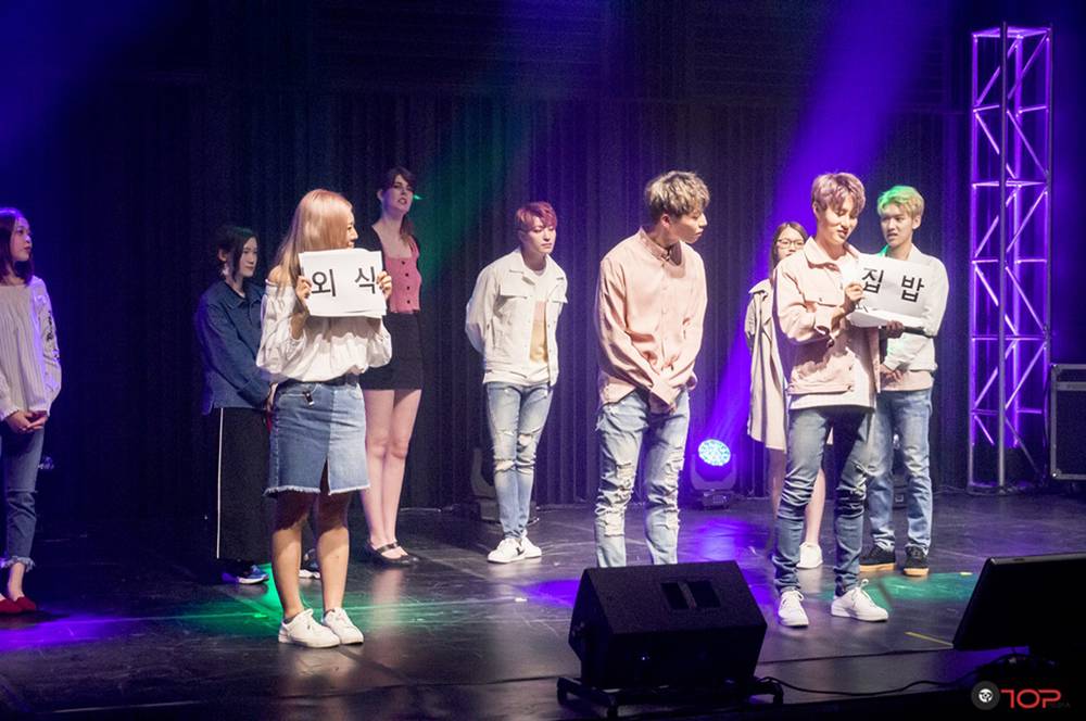 100% gặp mặt c&aacute;c fan tr&ecirc;n to&agrave;n thế giới trong buổi fanmeeting do “MAKESTAR” t&agrave;i trợ