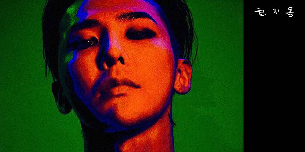 G-Dragon ngập trong màu cam và xanh dương trong album trở lại, ‘Kwon Ji Yong’