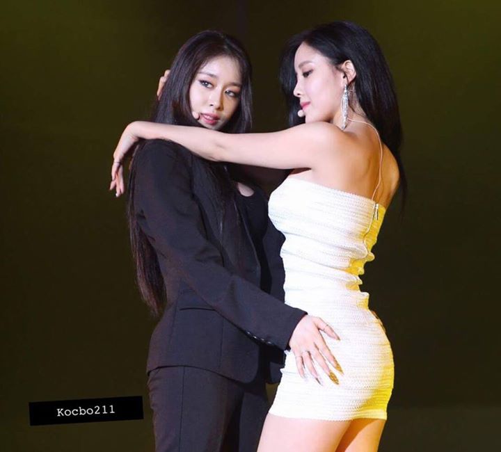 Instiz: Màn biểu diễn Trouble Maker gây náo loạn của T-Ara Hyomin và Jiyeon ngày hôm qua