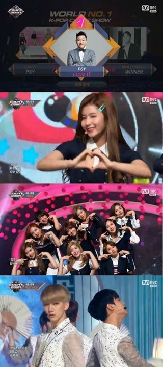 Bài báo: 'M! Countdown' Psy, bắt đầu thu thập cúp... Twice + VIXX  comeback 