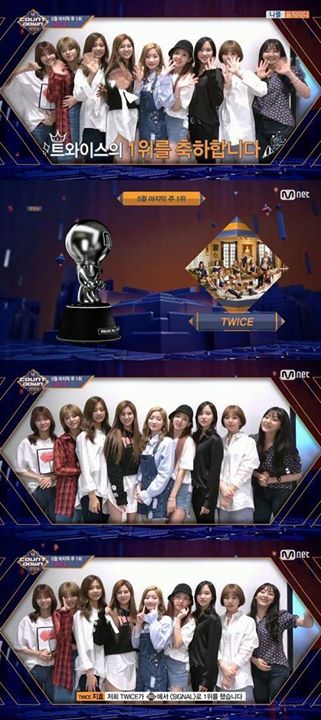 Bài báo: Twice giành #1 cho lần comeback này trên M! Countdown... "Cảm ơn Park Jin Young PD" 